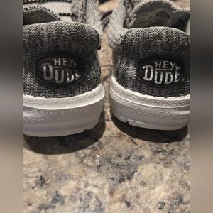 Hey Dude Kids Shoes - Black and White